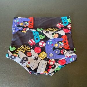Kids Toddler Custom Small Shop Nintendo Video Game Shorts Size 9-12 Months